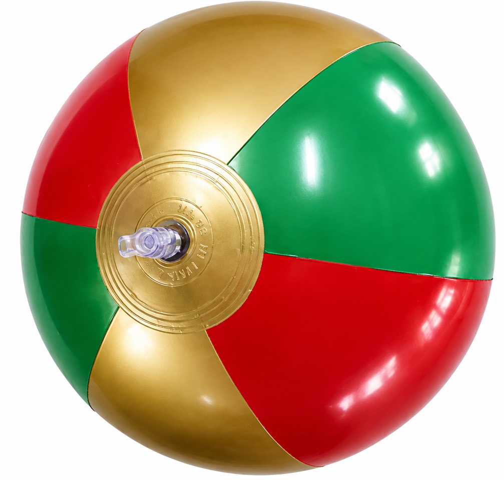 AB-2283 16” Inflatable Holiday Beach Ball