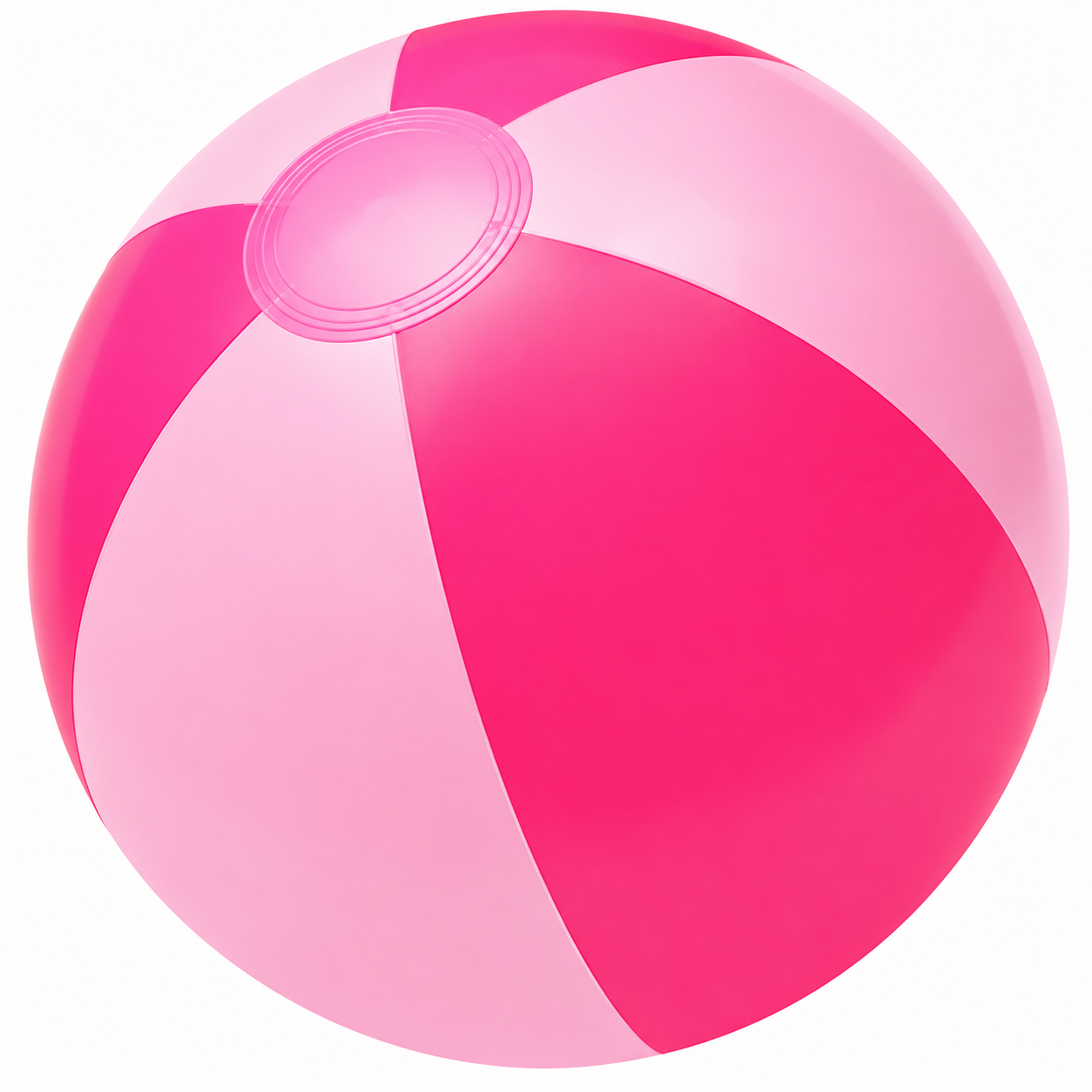 AB-2272 16"Inflatable Tone on Tone Pink Beach Ball