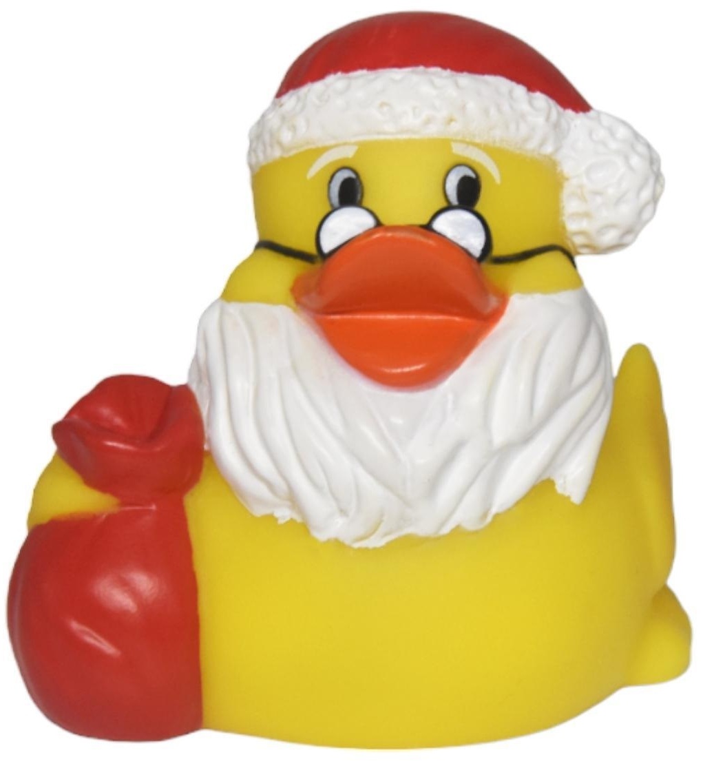 AD-1082 Rubber Santa Claus Duck ©