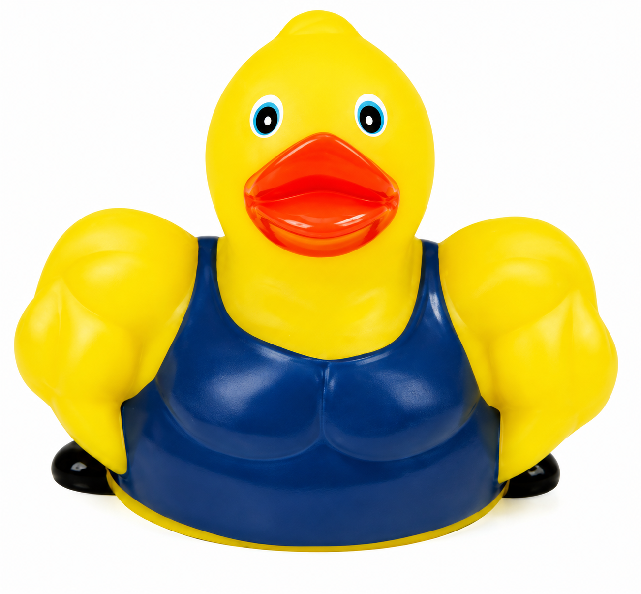 AD-8058 Rubber Mr. Muscle / Rubber Workout Duck ©