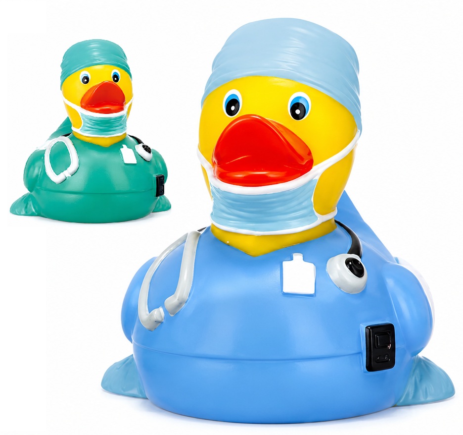 AD-8074 Rubber Surgical Scrubs Duck ©