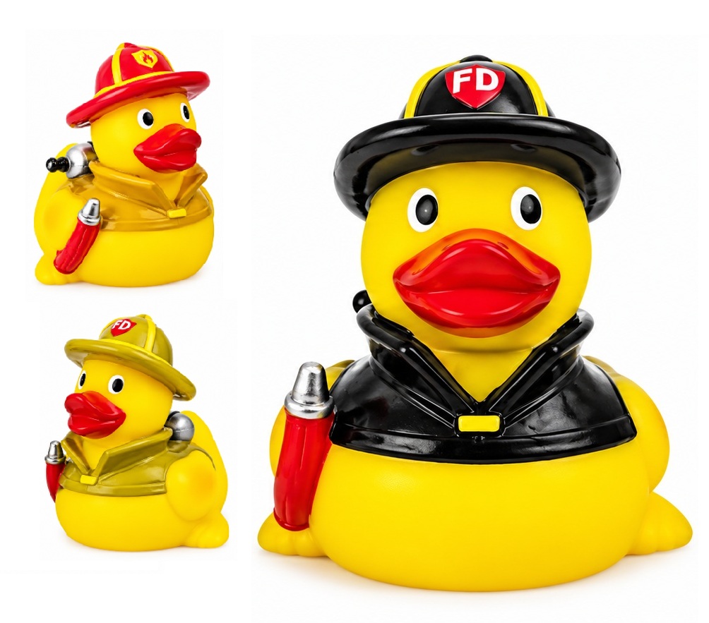 AD-1078 Rubber Fire Fighter Duck ©