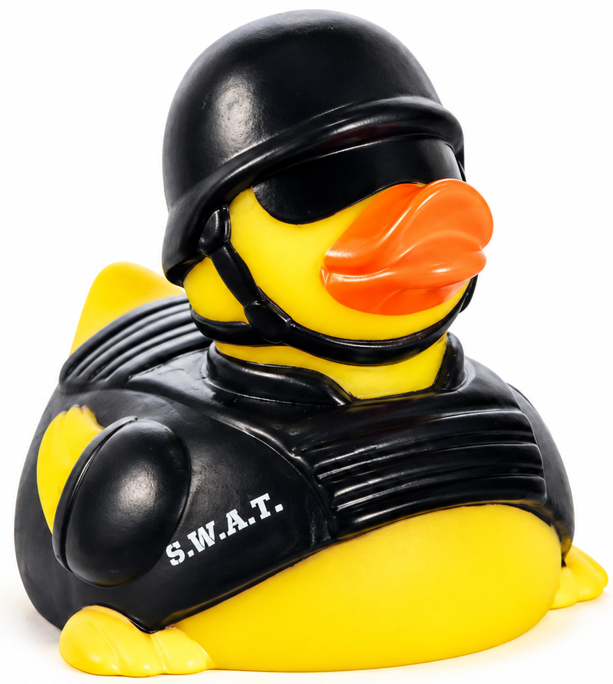 AD-8106 Rubber SWAT Duck ©