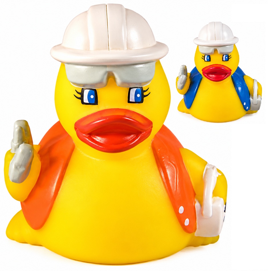 AD-1007 Rubber Safety Construction Duck ©
