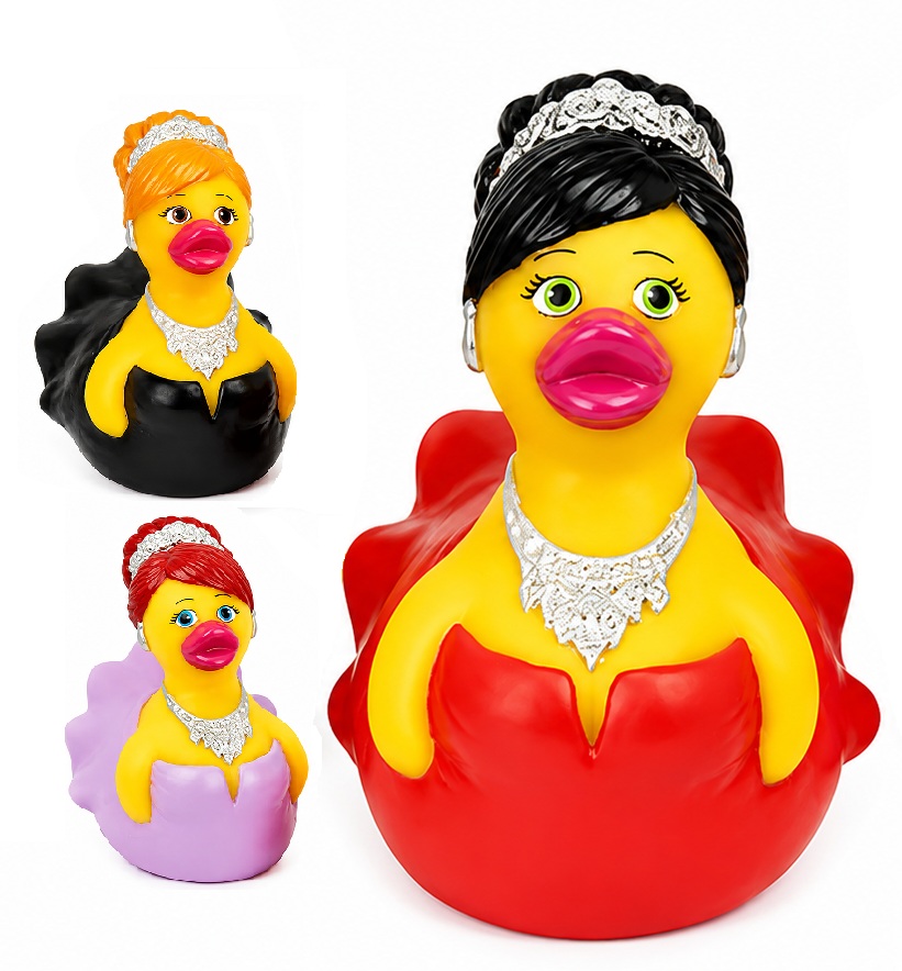 AD-8057 Rubber Scarlet Red Carpet Duck ©