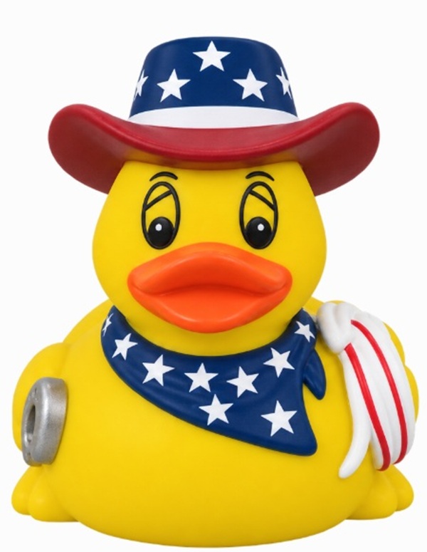 AD-8139 Rubber American Cowboy Duck