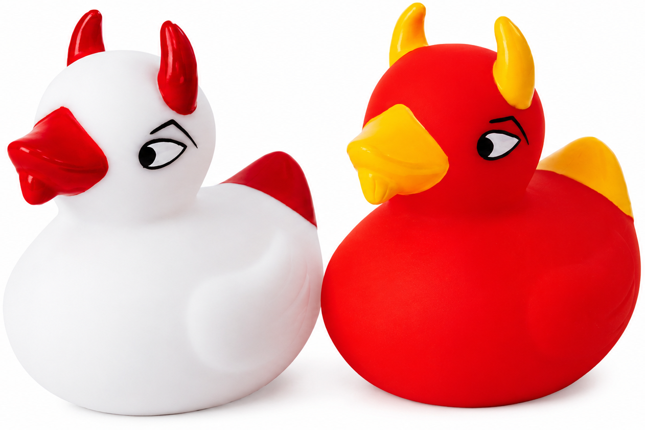AD-1045 Rubber Devil Duck ©