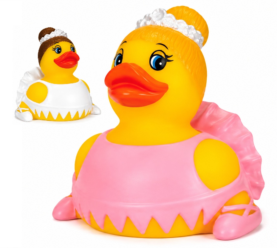 AD-6004 Rubber Ballerina Duck ©