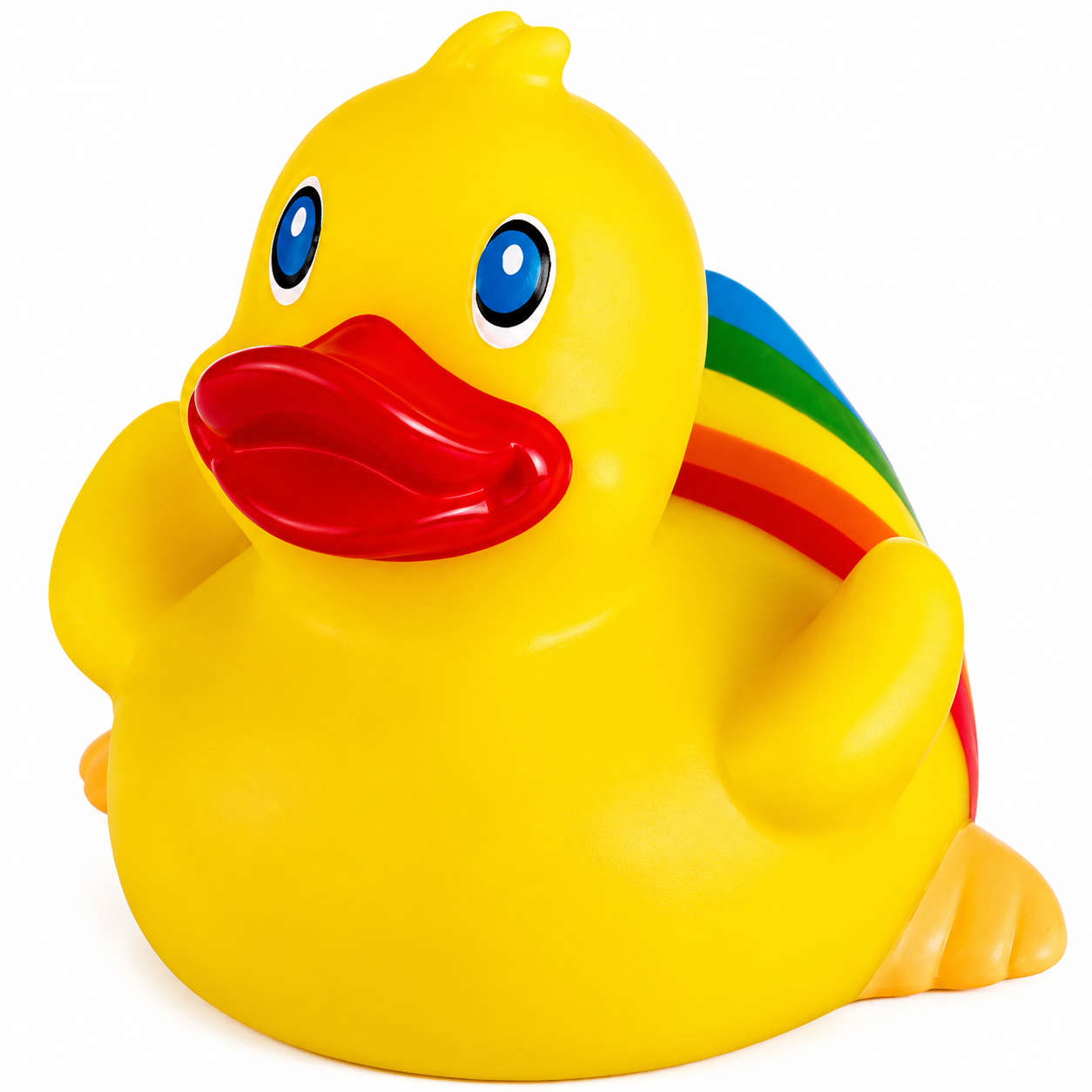 AD-8077 Rubber Rainbow Classic Duck ©