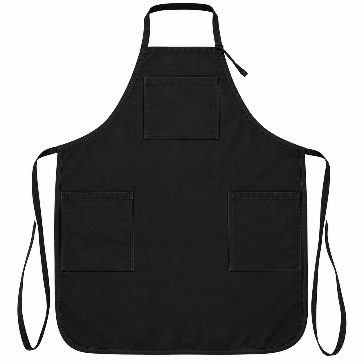 AO-0131 Nylon Apron with Adjustable Neck and Waist Ties