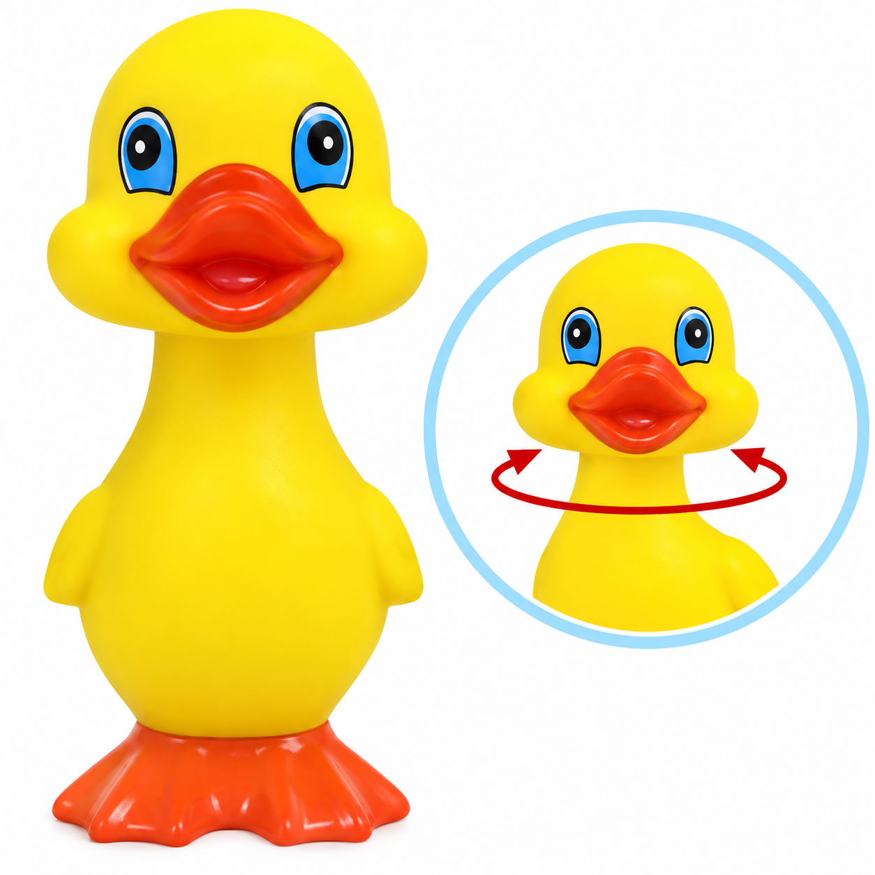 AD-1072 Rubber Lil' Quacker Duck