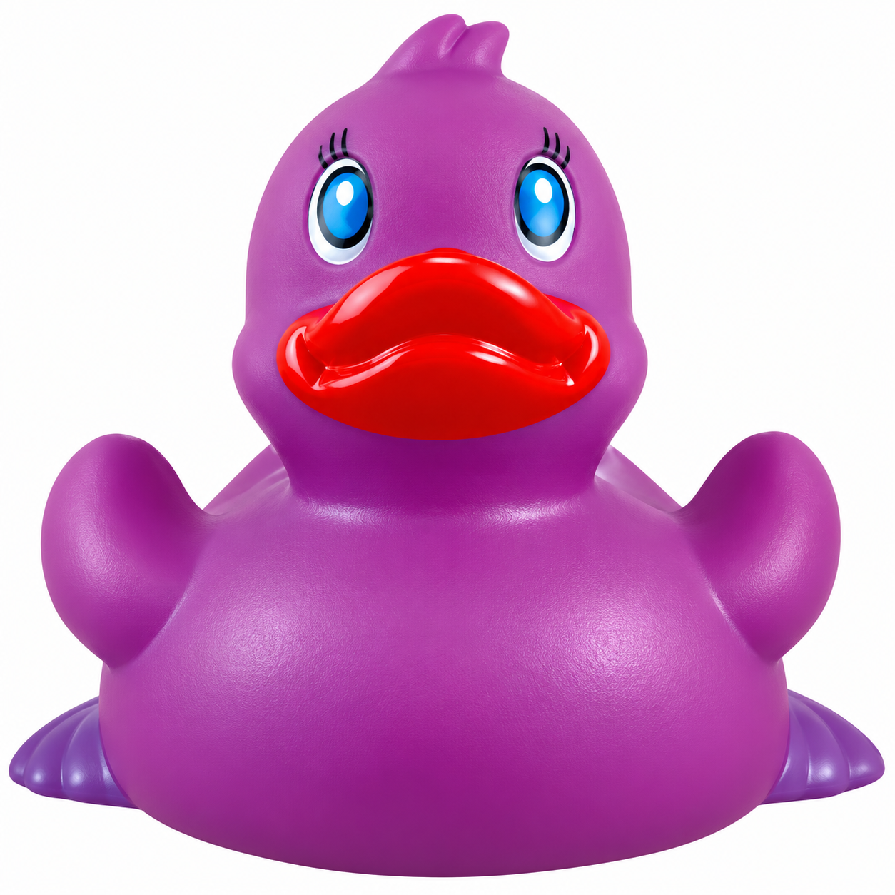 AD-8083 Rubber Classic Purple Duck ©