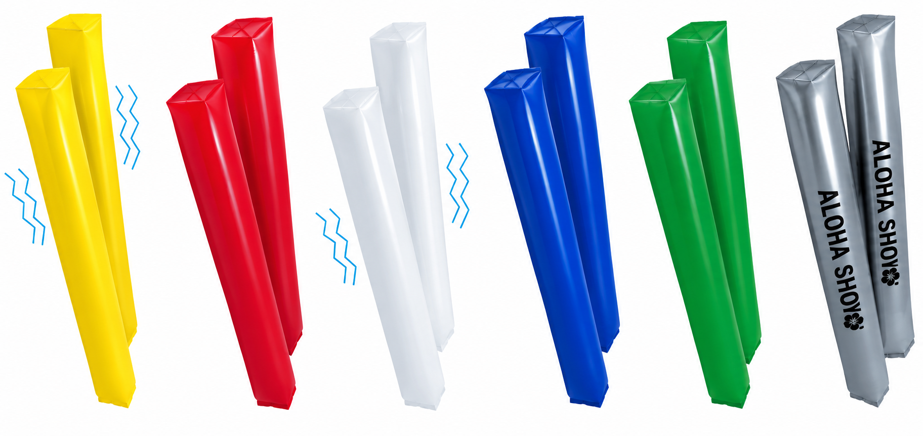 AB-1049 24" Inflatable Waving-Cheering Sticks (2pc/pair)