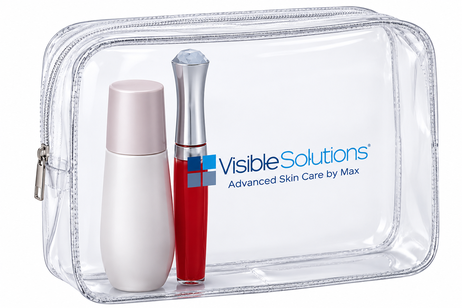 AW-384 Clear Travel Accessory Bag